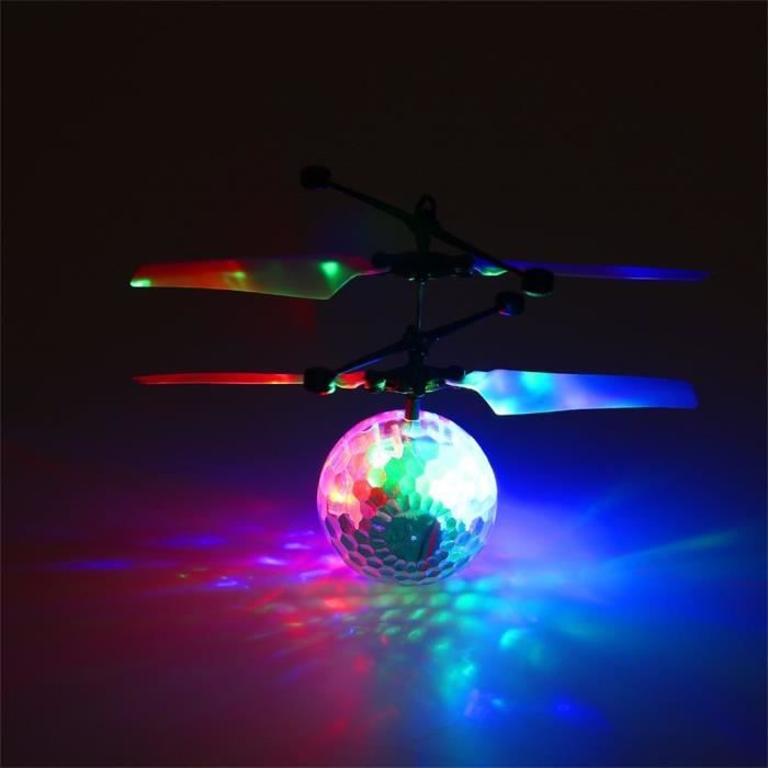 Flashing light deals flying ball