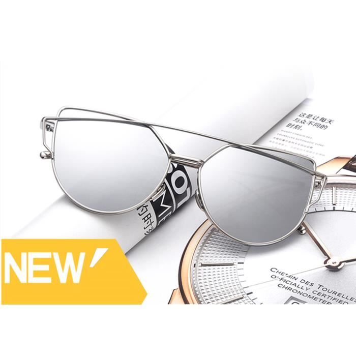 Lunette ronde 2024 argent femme