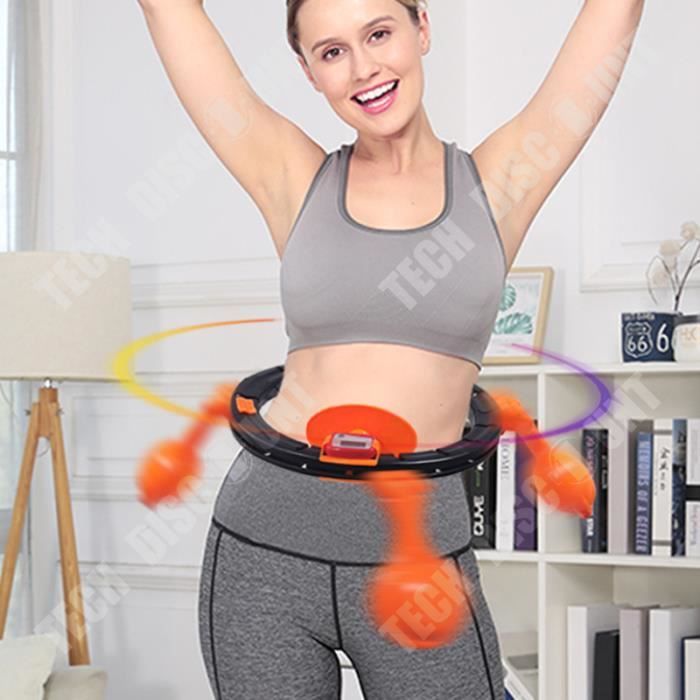 Hula Hoop Fitness Exercice Mousse Amovible Hula Hoop Portable Adapté Pour Les Jeunes Adultes