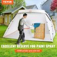 Tente de Peinture - VEVOR - Abri de Peinture Portable 305x213x183cm Cabine Bricolage-2