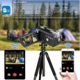 Caméra vidéo 4K ORDRO WiFi Ultra HD Vlog Camera pour Youtube, Vision Nocturne IR Enregistreur vidéo avec Microphone, Objectif-2