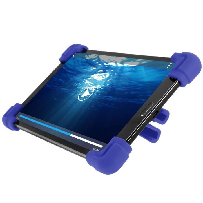 Avizar Coque tablette 7.9 à 9 pouces Universel Bumper Silicone Gel