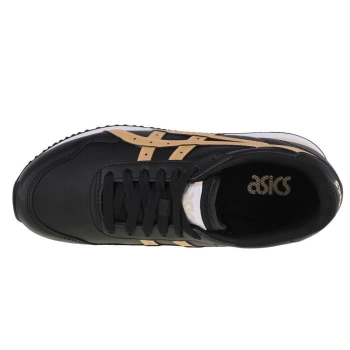 Chaussures ASICS Tiger Runner Noir Femme Adulte Noir Cdiscount