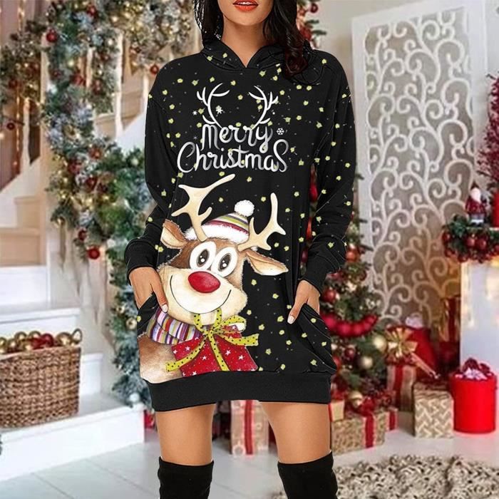 Grande Taille Robes Hiver Manches Longues Automne Hiver Robe