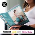 ballon de grossesse swiss ball pour gym accouchement femme enceinte gymnastique pilates fitness maternité yoga, 1000kg anti-explos-3