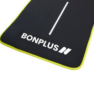 Tapis De Yoga Extra Long Et épais - Parfait Pour Les Séances à La Maison - Noir, 84x30 Pouces, 5 Mm