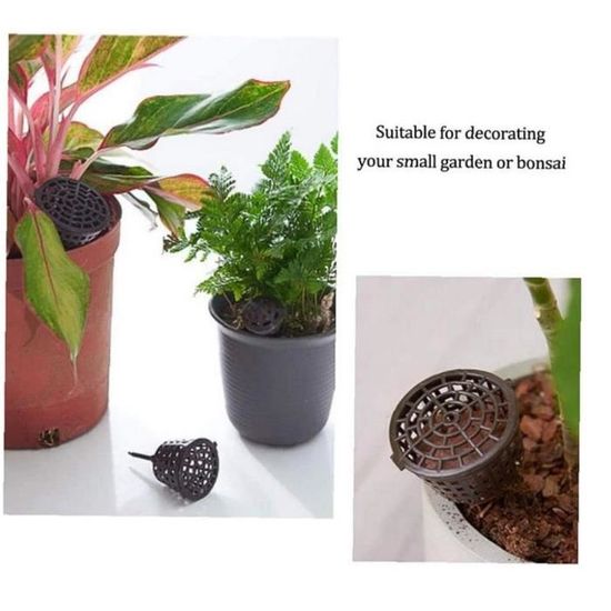 Set Portable Panier réutilisable de boîte de Couverture dengrais pour Bonsai Plant Flower 100pcs Gros Fishlor Panier dengrais 