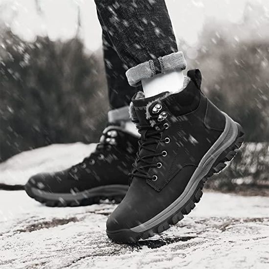 Bottes sales homme impermeable