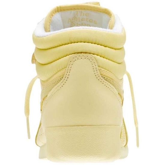 Reebok freestyle hi jaune top