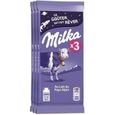 MILKA Chocolat au Lait du Pays Alpin - 3 x 100 g-0