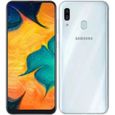 Samsung Galaxy A30 64Go Blanc - Double sim-0