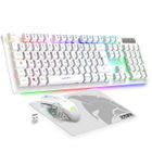 Pack Gaming - Empire Gaming - Armor RF800 - Clavier Souris Sans Fil RGB - Tapis Antidérapant - 2.4 GHz