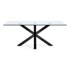 Table Argo - KAVE HOME - ARYA-C408C07-NOIR - Métal - Contemporain - Design