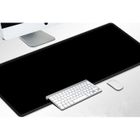 METISBOX Tapis de Souris XXL Grand Tapis de Bureau PC Gamers Mousepad Noir (90 x 40 cm)