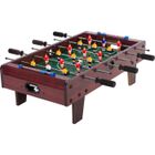 Mini Baby-Foot TUNIRO - Table de babyfoot pour enfants - Compacte et facile à ranger - Marron foncé