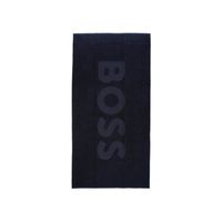 Serviette de plage - Boss - Homme - Solid - Noir - Coton