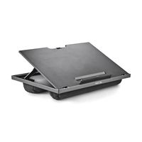 NGS LAPNEST - Support multifonctionnel et ergonomique pour ordinateurs portables jusqu'à 15,6" avec base rembourrée.