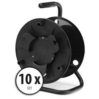 Pronomic KT-100 tambour enrouleur de câble vide 10x set