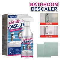 60ML-Nettoyants anti-taches tenaces pour salle de bain, nettoyant anti-calcaire, nettoyant pour douche