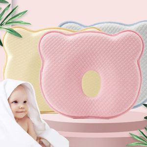 Oreiller Façonnant Tête Bébé Anti-plagiocéphalie - Maille Respirante 3D - Taille 26-28 Cm - Pour Berceau, Poussette - 3