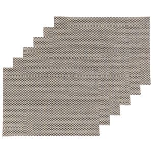 Sets de table ronds en palmier naturel (Lot de 6) Aubry Gaspard | Leroy