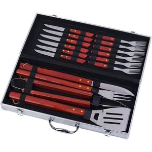 USTENSILE Ustensiles pour barbecue Valise Barbecue Set en In