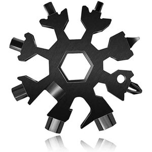 ski Topteng Outil multifonction 24 en 1 Flocon de neige pour v/élo fixation de snowboard porte-cl/és