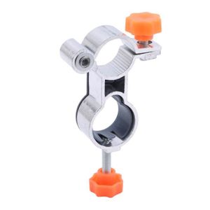 OUTILLAGE PÊCHE Matériel de pêche,Support de chaise de pêche pliable en alliage d'aluminium,Clip fixe universel,support de - Orange double button