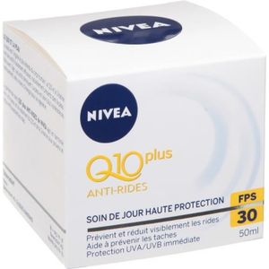 ANTI-ÂGE - ANTI-RIDE NIVEA Q10+ anti-rides crème soin de jour extra protection fps30 - 50 ml