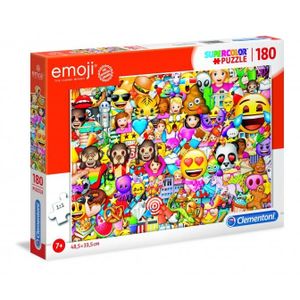 PUZZLE Puzzle Emoji - CLEMENTONI - 180 pièces - Pour enfa