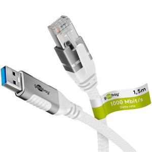 Câble Réseau LogiLink Cat5e SF/UTP – Longueur 3 M – Gris – Blindé, AWG26 – Pour Connexion Ethernet Rapide Et Gigabit