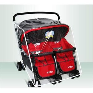 Habillage de store pluie poussette triple