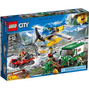 ASSEMBLAGE CONSTRUCTION LEGO® City 60175 - Le Braquage par la rivière - Je
