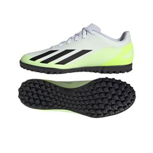 Crampons de football Adidas vert fluo Cdiscount