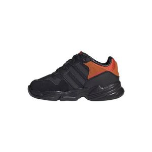 BASKET Basket adidas Originals YUNG-96 EL I Bébé - ADIDAS ORIGINALS - Lacets - Mixte - Noir - Enfant - Plat