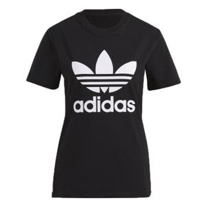 T-SHIRT ADIDAS TREFOIL TEE T-SHIRT POUR FEMME NOIR GN2896