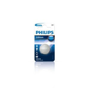 PILES Philips Minicells Batterie CR2430-00B, Alcaline, 3 V, 5 g