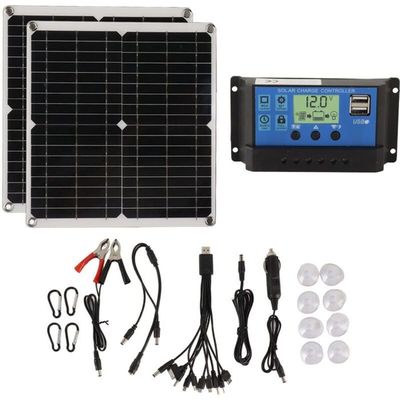 KIMISS kit de contrôleur de charge de panneau solaire Kit de démarrage