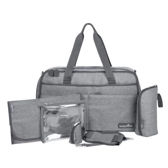BABYMOOV Sac Langer Traveller Bag Smokey Cdiscount