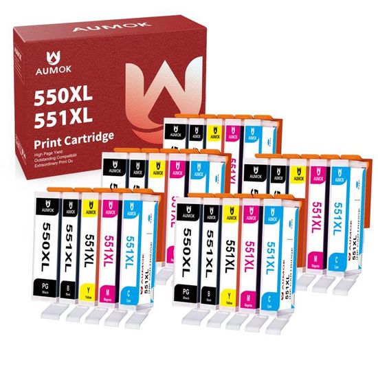 KIT 18 CARTUCCE XL PER CANON PIXMA MG6350 MG7100 MG7150 MG7550 IP8750 - Foto 9
