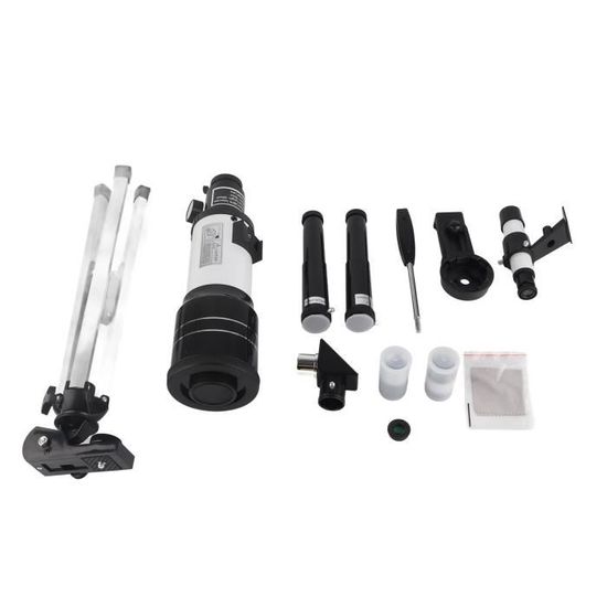 Télescope Professionnel D'astronomie - Ouverture 90 Mm - Haute Puissance 1000 Mm - Réglage Précis - Adaptateur De Téléphone