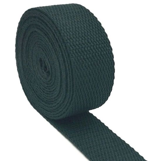 Ruban à Coudre De 20 Mètres - Noir - 12mm De Large - Polyester/Coton - Pour Passepoil, Patchwork Et Décoration Textile