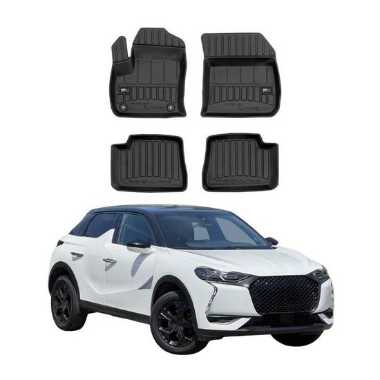 Tapis De Coffre En TPE (caoutchouc) Pour DS 3 Crossback (à Partir De 2019) - Marque Rezaw-Plast, Antidérapant
