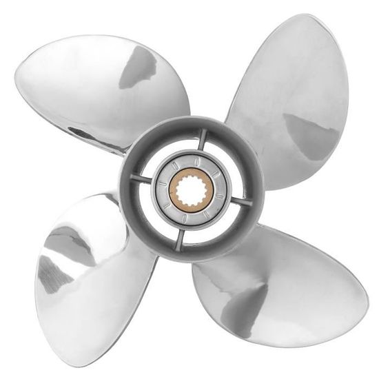 11 1/8X13-G Hélice en acier inoxydable pour moteur hors-bord Yamaha