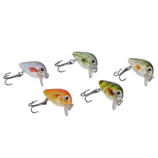 10 pièces leurres de pêche méné souple 7.5 cm 6.5g appâts