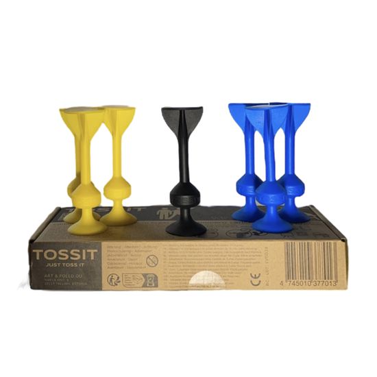 3 Fléchettes à Ventouse EVA - Sécurité Enfants - Pour Jeu Intérieur/extérieur - Entraînement Coordination - Taille 22,5 Cm - 6