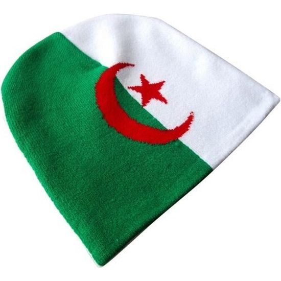 BONNET ALGERIE HOMME FEMME ENFANT FILLE GARCON No écharpe maillot fanion casquette drapeau algérien ...