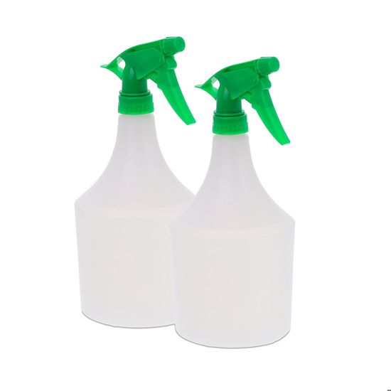 Vaporisateurs D'eau Rechargeables - Lot De 2 Flacons 500 Ml Avec Gâchette - Pour Coiffure, Jardinage, Nettoyage