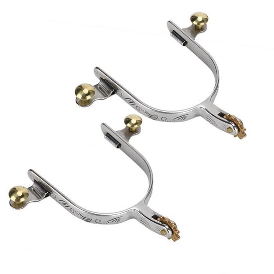 Embout De Snaffle Pour Cheval - Acier Inoxydable Plaqué Or Rose, Bâillon De Garde, Vente En Vrac, Neuf
