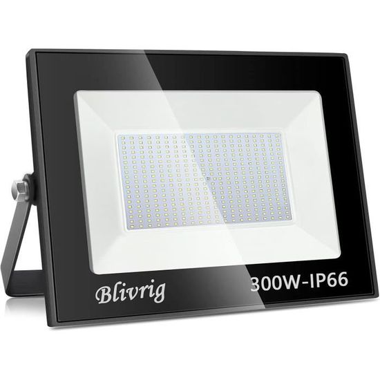 Projecteur LED Extérieur 50W - Blanc Chaud 3000K - 5000 Lumens - Étanche IP66 - Pour Façade Ou Jardin